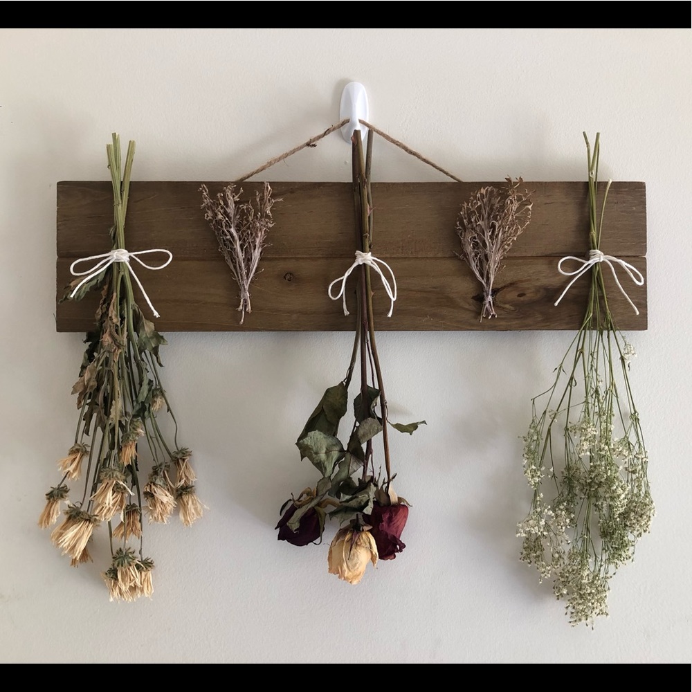HANDMADE Dried Flower Wall Decor 💐🌷🌹